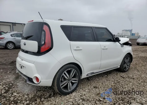2016 Kia Soul + from USA, damaged, VIN KNDJP3A51G7384965